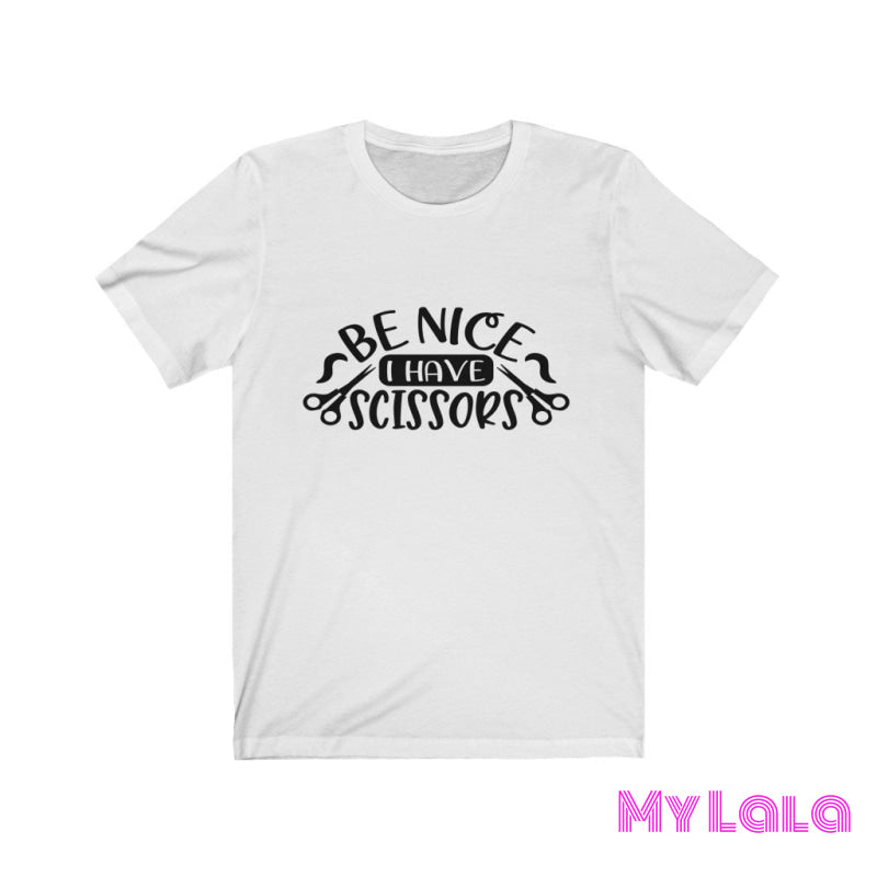 Be Nice I Have Scissors Tee - My Lala Leggings