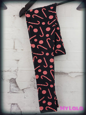 Candy Cane Kids - My Lala Leggings