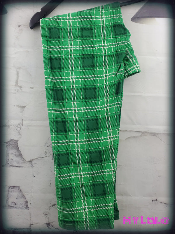 Capri - Double Green OS - My Lala Leggings