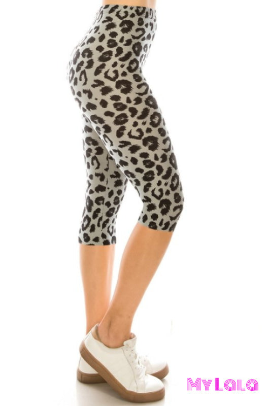 Capri - Grey Leopard Os