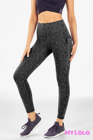 Curvy Pocket Leggings (Leopard Soul)