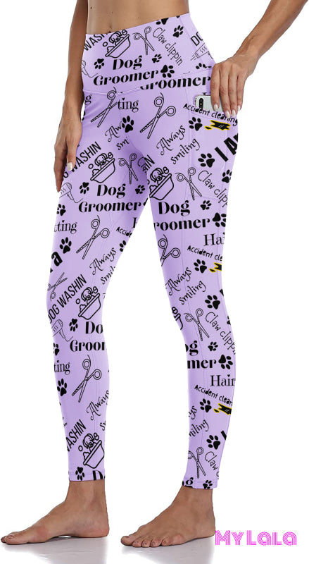 Curvy Pocketed Legging (Groomer)