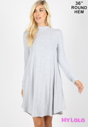 DRESS Vienna (H Grey) - My Lala Leggings