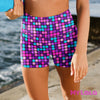 Extra Curvy Pocketed Gym Shorts 20-26 (Spotted)