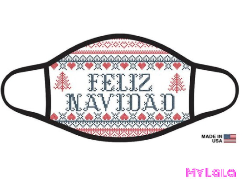 Feliz Navidad Mask - My Lala Leggings