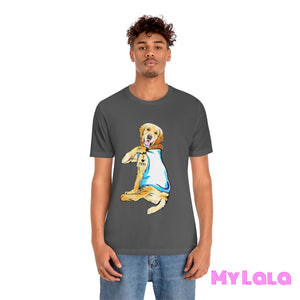 Golden Retriever I Love Mom Tee T-Shirt