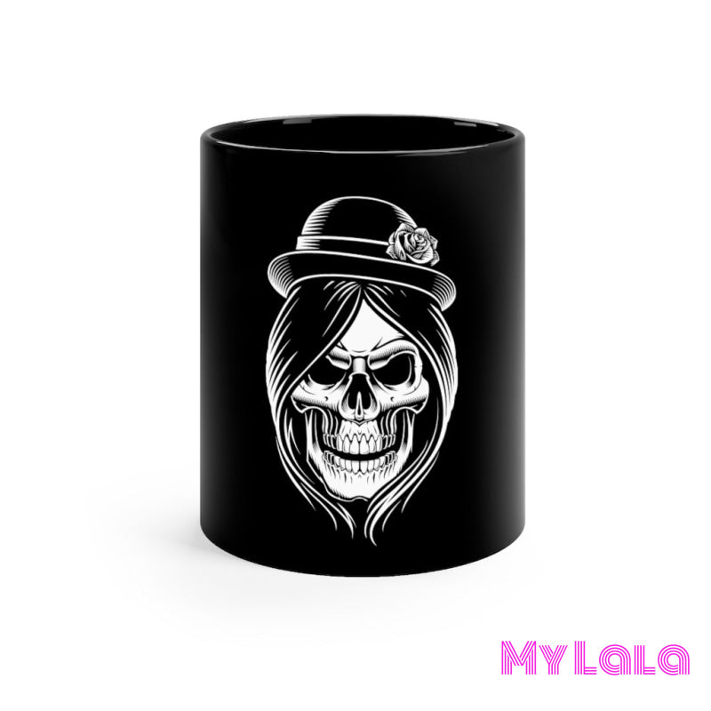 Lady Skull mug 11oz - My Lala Leggings