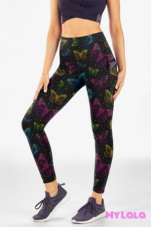 Pocket Leggings Os (Butterfly Dreams)