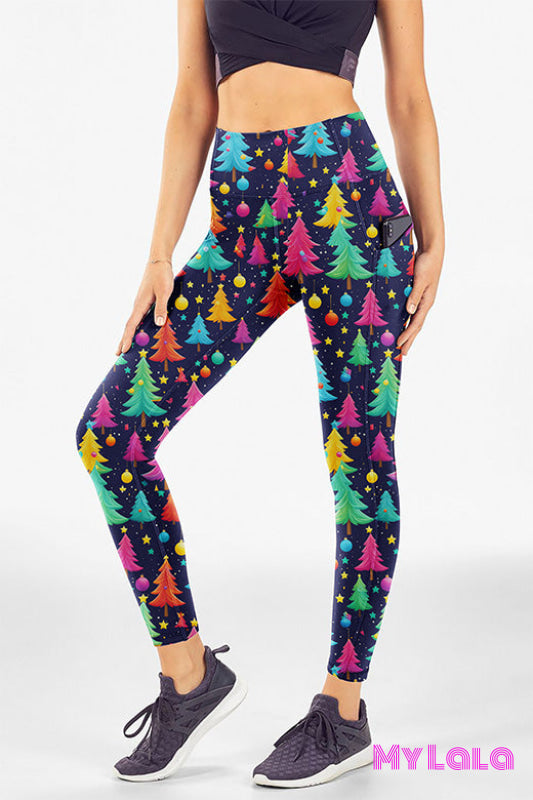 Pocket Leggings Os (Color Tree)