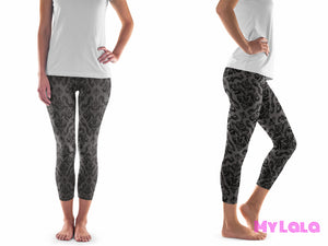 Pocketed Yoga Capri Os (Mansion)