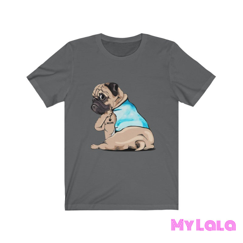 Pug Life I Love Mom Tee - My Lala Leggings