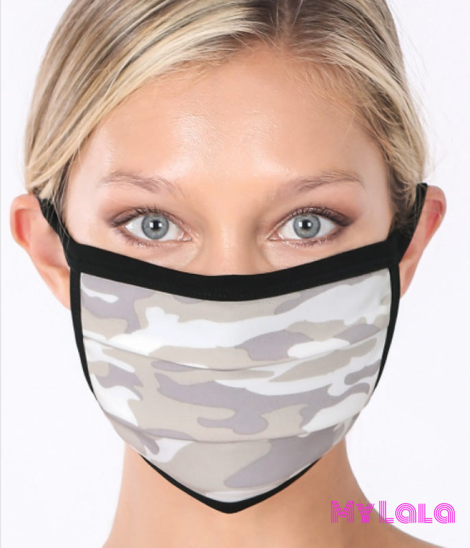 Sage Camo Mask - My Lala Leggings