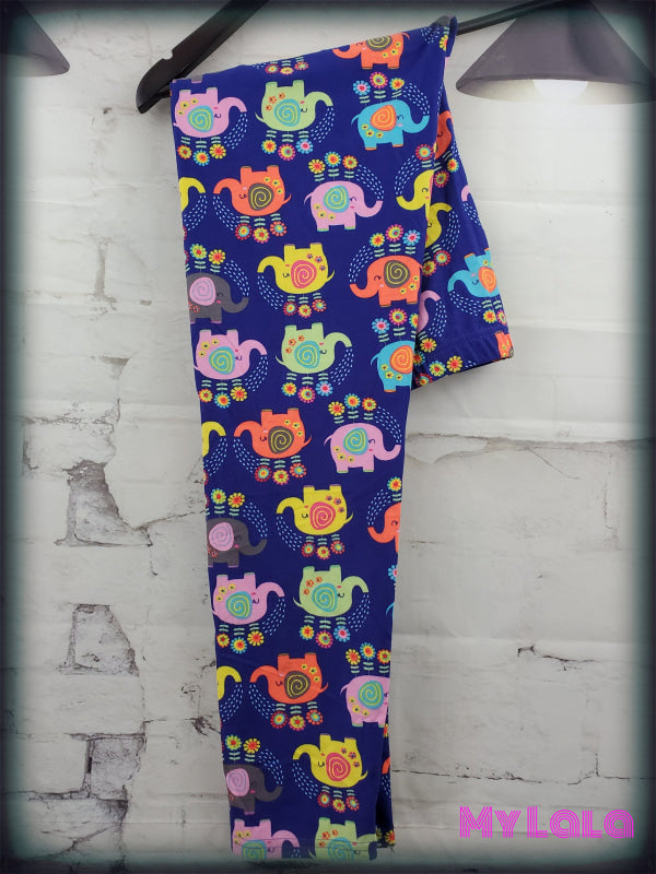 Technicolor Elephant OS - My Lala Leggings