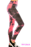 Tie Dye Booty Lift (Pink/black)