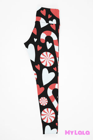 1 Yoga Band - Candy Cane Heart Kids (Premium)