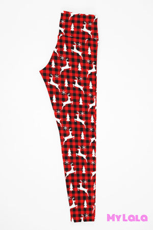 1 Yoga Band - Curvy Deer Plaid (Premium)