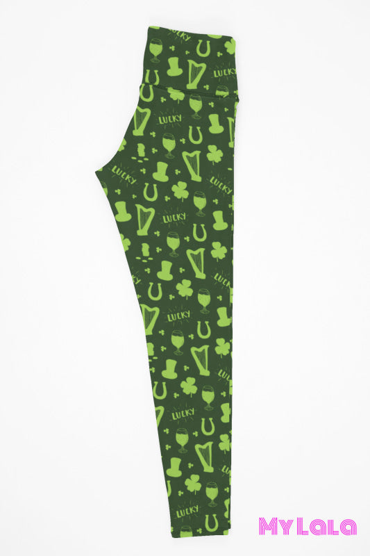 1 Yoga Band - Curvy Lucky Luck (Premium) - My Lala Leggings