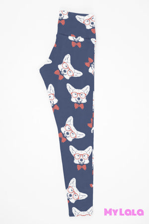 Yoga Band - Curvy Nerdy Corgi (Premium) - My Lala Leggings