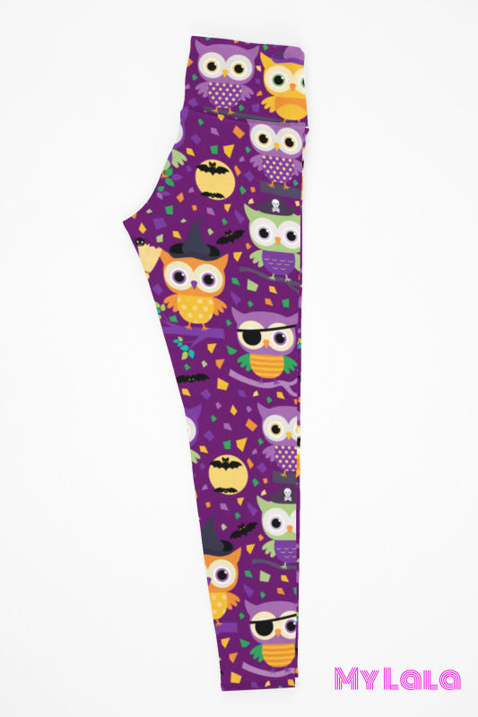 1 Yoga Band - Curvy Owl Halloween (Premium)