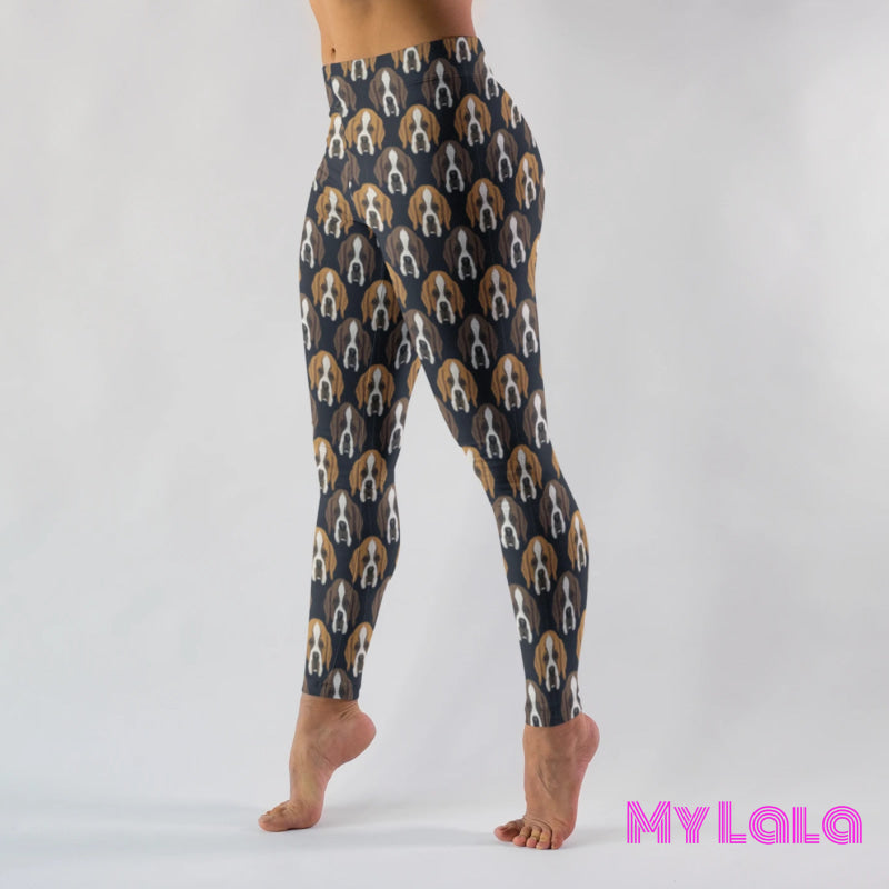 Yoga Band - Curvy St Bernard (Premium) - My Lala Leggings