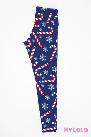 1 Yoga Band - Extra Curvy Candy Cane Snowflake 20-26 (Premium)