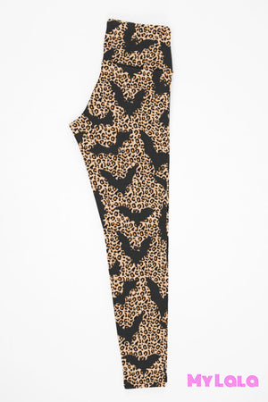 1 Yoga Band - Extra Curvy Leopard Bats 20-26 (Premium)