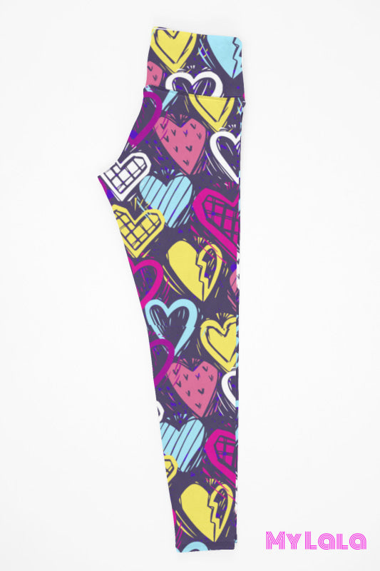 1 Yoga Band - Extra Curvy Street Heart 20-26 (Premium)