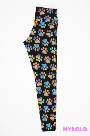 Yoga Band - Oil Slick Paw Kids (Premium) - My Lala Leggings