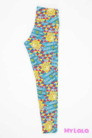 Yoga Band - Shine A Light On Autism Kids (Premium) - My Lala Leggings