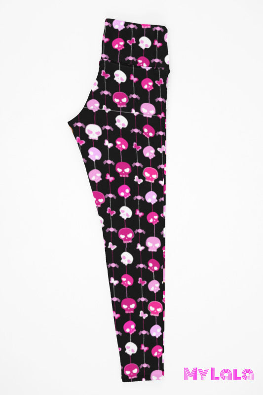 Yoga Band - Skulls and Bows Kids (Premium) - My Lala Leggings