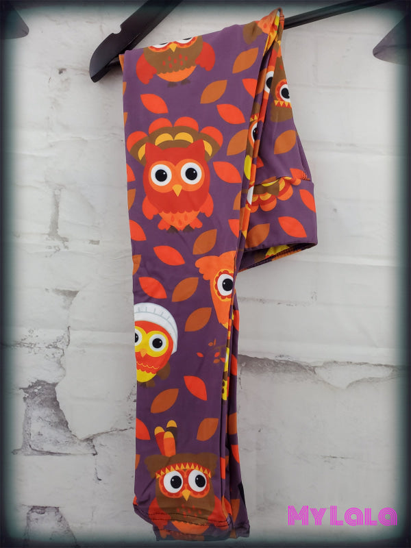 Yoga Band - Thanksgiving Owl Kids (Premium) - My Lala Leggings