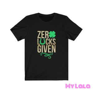 Zero Lucks Given Graphic Tee - My Lala Leggings